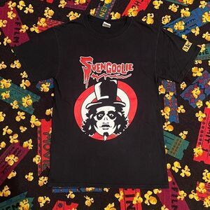 VTG Svengoolie Official Chicken Thrower Front & Back Graphic Tee Shirt / Size S